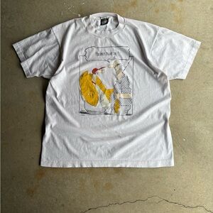 Vintage 90s Fishing Humour Boxy Graphic Tee